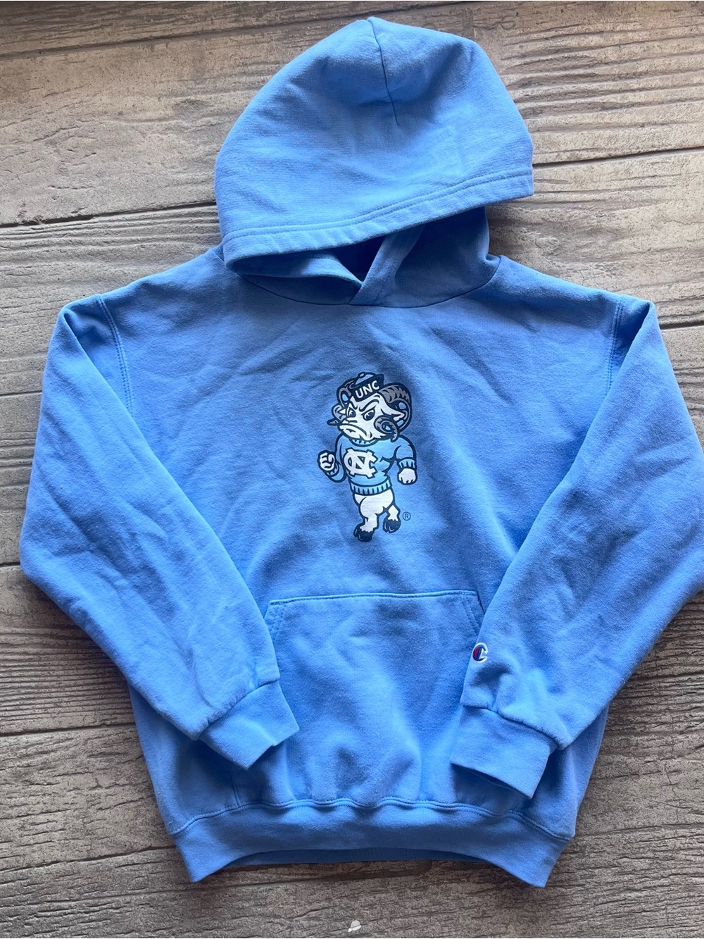Champion Kids UNC Light Blue Pullover Hoodie